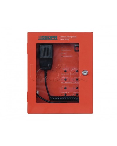 Станция микрофонная настенная DSPPA PAVA-8009 в Первоуральске Система оповещения и трансляции Dsppa Pintop.ru