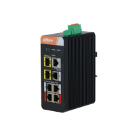 4-портовый гигабитный управляемый коммутатор с PoE Dahua DH-IS4207-4GT-120