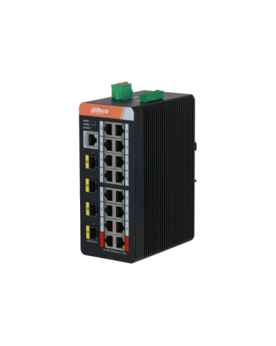 16-портовый гигабитный управляемый коммутатор с PoE Dahua DH-IS4420-16GT-240 в Первоуральске Коммутаторы Pintop.ru