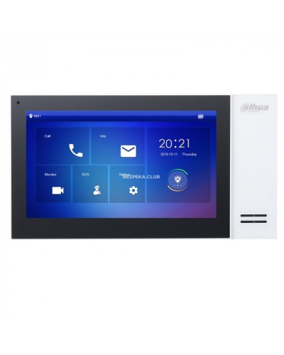 Монитор видеодомофона IP 7 дюймовый Dahua DH-VTH2421FW-P в Первоуральске Абонентские IP устройства Pintop.ru