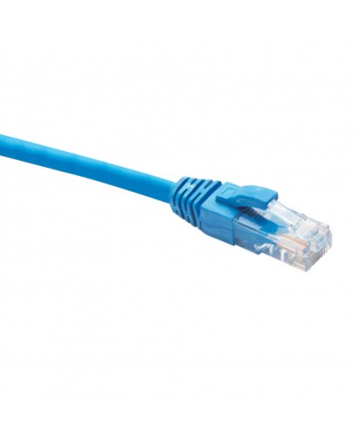 Шнур коммутационный U/UTP категория 5e LSZH нг(А)-HF 15,0 м, синийDatarex DR-181525 в Первоуральске Патчкорды (медные) Pintop.ru