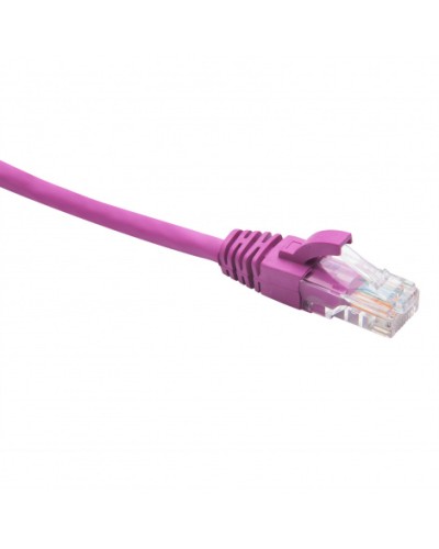 Шнур коммутационный U/UTP категория 5e LSZH нг(А)-HF 15,0 м, маджента Datarex DR-181725 в Первоуральске Патчкорды (медные) Pintop.ru