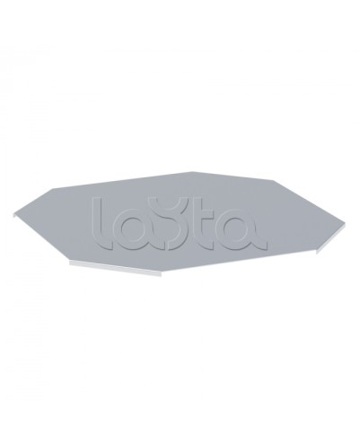 Крышка на ответвитель крестообразный лестничный усиленная 400 мм EKF (kxltp400-2) в Первоуральске Аксессуары для лотков Pintop.ru