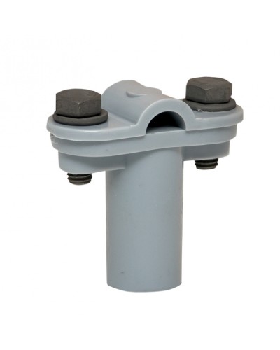 Держатель фасадный пластиковый скручиваемый EKF (lp-44000) в Первоуральске Электротехническое оборудование Pintop.ru