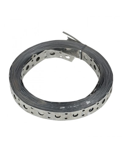 Лента перфорированная монтажная прямая 12х0,55 (25 м) EKF (lpm12x0.55) в Первоуральске Стяжки-хомуты Pintop.ru