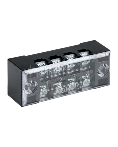 Терминал клеммный TB-1504 до 1,5 мм2 15A 4 клеммные пары EKF PROxima (tb-1504) в Первоуральске Клеммные колодки Pintop.ru