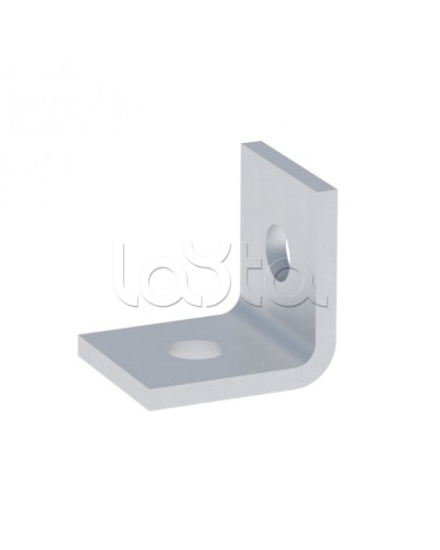 STRUT-пластина угловая 90гр. 2 отверстия EKF (stpu2) в Первоуральске Аксессуары для лотков Pintop.ru