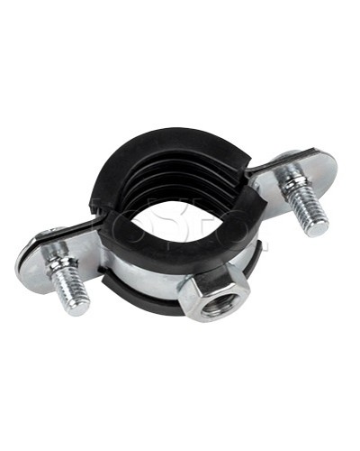 Хомут стальной 3/4 (25-29 мм), с уплотнителем EKF (hsu1034) в Первоуральске Стяжки-хомуты Pintop.ru