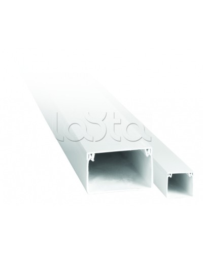 Канал кабельный (40х25) (32 м) белый EKF Basic (kk-40-25-basic) в Первоуральске Кабель-канал Pintop.ru