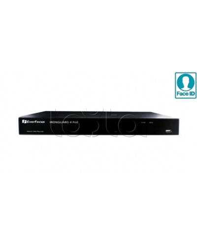 IP-видеорегистратор 16-ти канальный EverFocus IRONGUARD 16 PoE в Первоуральске IP Видеорегистраторы Pintop.ru