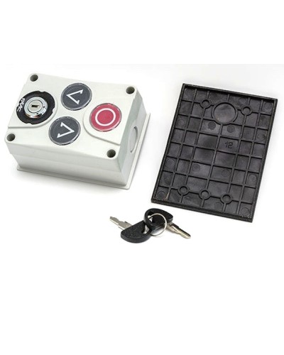 Панель управления 3х кнопочная с ключом Faac 402500 в Первоуральске Устройства радиоуправления для шлагбаумов и автоматики Pintop.ru