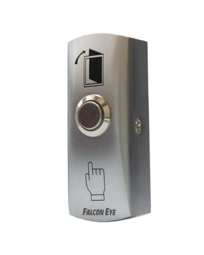 Кнопка выхода металлическая накладная Falcon Eye FE-EXIT в Первоуральске Кнопки выхода Pintop.ru