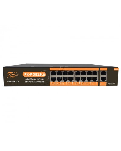 POE Коммутатор Fox FX-POE16.2 в Первоуральске Коммутаторы Pintop.ru