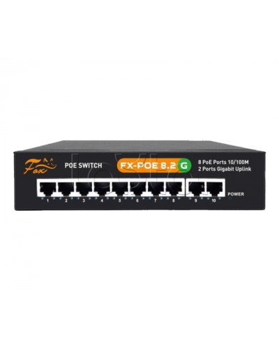 POE Коммутатор Fox FX-POE8.2G в Первоуральске Коммутаторы Pintop.ru