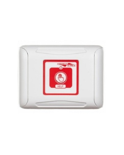 Влагозащищенная радиокнопка вызова Hostcall MP-411W2 в Первоуральске Система оповещения и трансляции Hostcall Pintop.ru