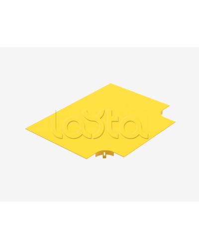 Крышка на ответвитель Т-образный пластиковый Hyperline FBTR-240-TEE-CVR в Первоуральске Аксессуары для лотков Pintop.ru