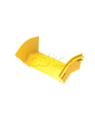 Угол 45° внешний (вниз) для оптического лотка Hyperline FBTR-360-ERS45 в Первоуральске Аксессуары для лотков Pintop.ru