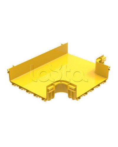 Ответвитель Т-образный пластиковый Hyperline FBTR-360-TEE в Первоуральске Аксессуары для лотков Pintop.ru