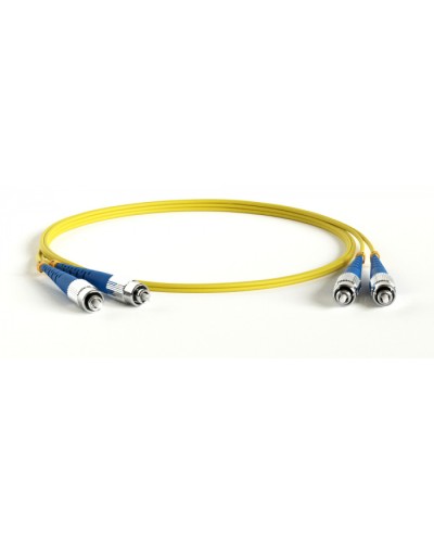 Патч-корд волоконно-оптический Hyperline FC-D2-9-FC/UR-FC/UR-H-30M-LSZH-YL в Первоуральске Патч-корды оптические Pintop.ru