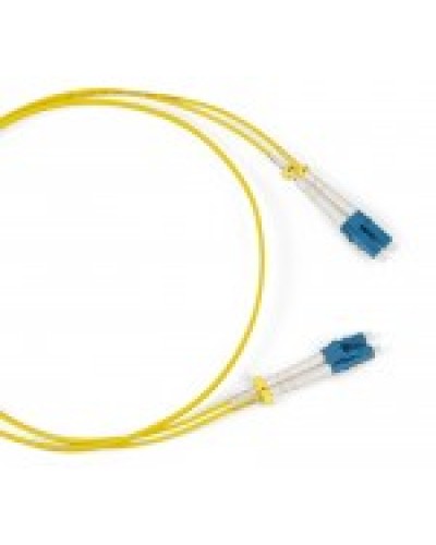 Патч-корд волоконно-оптический SM 9/125 (OS2), LC/UPC-LC/UPC, duplex, LSZH, 1 м Hyperline FC-D2-9-LC/UR-LC/UR-H-1M-LSZH-YL (FC-9-LC-LC-UPC-1M) в Первоуральске Патч-корды оптические Pintop.ru