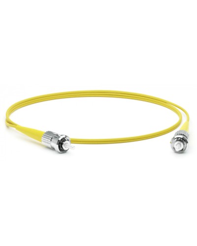 Патч-корд волоконно-оптический Hyperline FC-S2-9-ST/UR-ST/UR-H-30M-LSZH-YL в Первоуральске Патч-корды оптические Pintop.ru