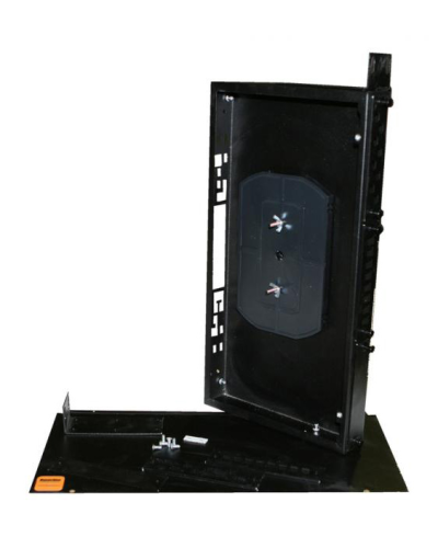 Hyperline FO-19R-3U-12xSLT-W140H42-96UN-BK Бокс оптический универсальный 19 в Первоуральске Кроссы оптические Pintop.ru