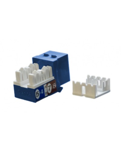 Вставка Hyperline (KJ9-8P8C-C5e-90-BL) в Первоуральске Коннекторы Pintop.ru