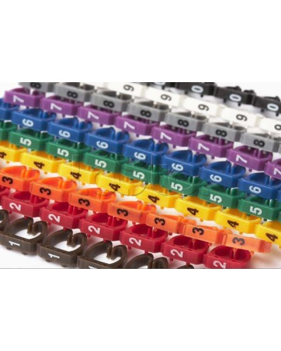 Маркеры (клипсы) на кабель, защелкивающиеся D 4-5.5мм, 0-9, 10 цветов (100 шт)Маркеры (клипсы) на кабель, защелкивающиеся D 4-5.5мм, 0-9, 10 цветов (100 шт) Hyperline (MA-55-R) в Первоуральске Держатели, клипсы, скобы Pintop.ru