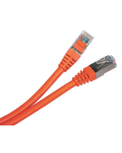 Патч-корд экранированный Hyperline PC-LPM-STP-RJ45-RJ45-C6-1.5M-LSZH-OR в Первоуральске Патчкорды (медные) Pintop.ru