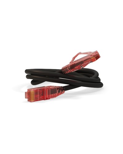 Патч-корд U/UTP Hyperline PC-LPM-UTP-RJ45-RJ45-C5e-10M-LSZH-BK в Первоуральске Патчкорды (медные) Pintop.ru