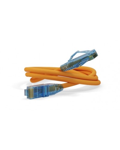 Патч-корд U/UTP Hyperline PC-LPM-UTP-RJ45-RJ45-C6-1M-LSZH-OR в Первоуральске Патчкорды (медные) Pintop.ru