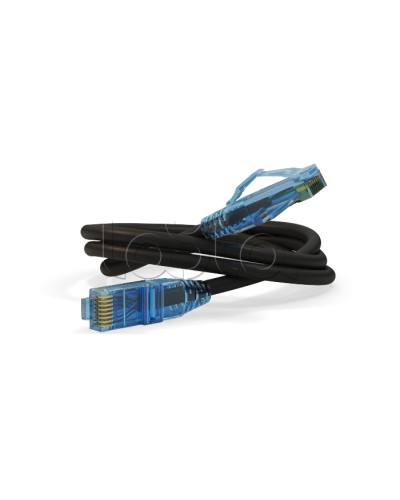 Патч-корд U/UTP Hyperline PC-LPM-UTP-RJ45-RJ45-C6-5M-LSZH-BK в Первоуральске Патчкорды (медные) Pintop.ru