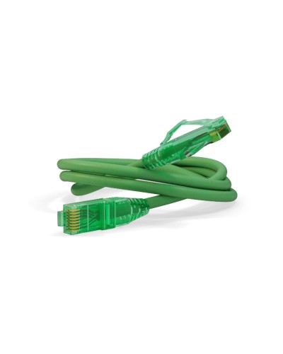 Патч-корд Hyperline PC-LPM-UTP-RJ45-RJ45-C6a-1M-LSZH-GN в Первоуральске Патчкорды (медные) Pintop.ru