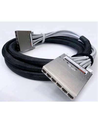 Сборка кабельная претерминированная Hyperline PPTR-CT-CSS/C6AS-D-CSS/C6AS-LSZH-3M-GY в Первоуральске Аксессуары для стоек и шкафов Pintop.ru