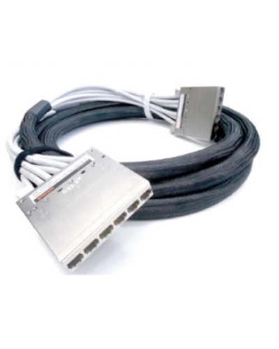 Претерминированная медная кабельная сборка Hyperline (PPTR-CT-CSS/C6S-D-CSS/C6S-LSZH-20M-GY) в Первоуральске Патч-корды и пигтейлы Pintop.ru