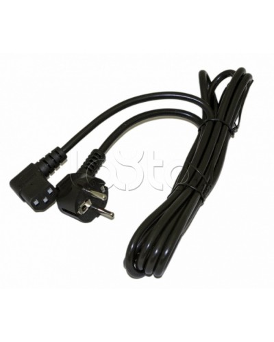 Кабель питания монитор-компьютер Hyperline PWC-IEC13A-SHM-1.0-BK в Первоуральске Патч-корды и пигтейлы Pintop.ru