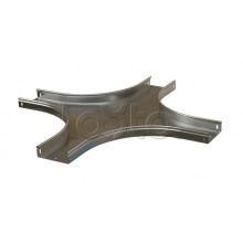 Ответвитель X-образный горизонтальный плавный Hyperline RST-CXS-600-100-0,8-R100-SZ