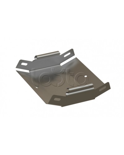 Угол 45° вертикальный внутренний Hyperline RST-VIA45-500-100-0,8-SZ в Первоуральске Аксессуары для лотков Pintop.ru