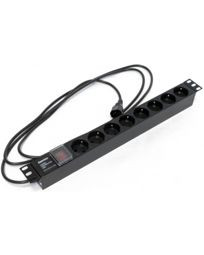 Блок розеток Hyperline SHE19-8SH-S-2.5IEC в Первоуральске Блоки розеток Pintop.ru