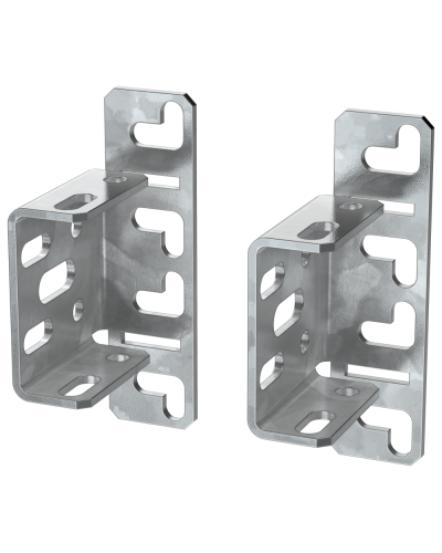 FORMAT Кронштейн профиля монтажного 50х25 тип 2 (2шт/упак) IEK (FO-00-BPRM-2) в Первоуральске Аксессуары для стоек и шкафов Pintop.ru