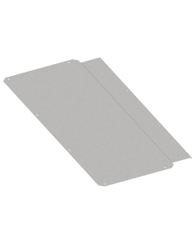 FORMAT Фланец основания встроенного отсека сплошной 400х1000мм IEK (FO-00-FBCS-040-100) в Первоуральске Аксессуары для стоек и шкафов Pintop.ru