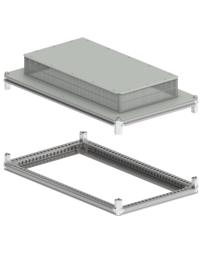 FORMAT Крыша и основание (под фланец) 600х1000мм IP31 IEK (FO-00-KOF-060-100-31) в Первоуральске Аксессуары для стоек и шкафов Pintop.ru