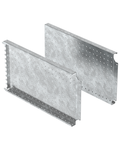 FORMAT Панель монтажная боковая перфорированная 300х600мм (2шт/упак) IEK (FO-00-MPSP-030-060) в Первоуральске Аксессуары для стоек и шкафов Pintop.ru