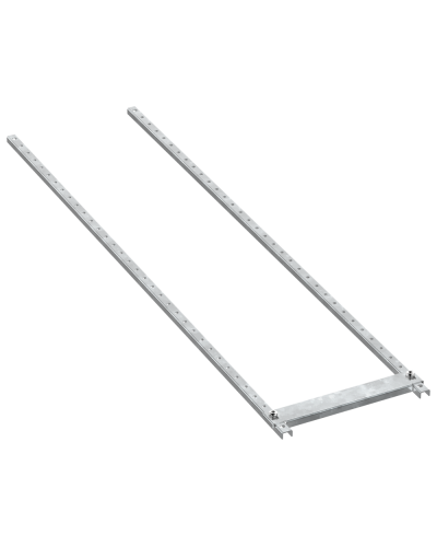 FORMAT Панель нижняя наборная в шкаф 400х1000мм IEK (FO-00-PLT-040-100) в Первоуральске Аксессуары для стоек и шкафов Pintop.ru