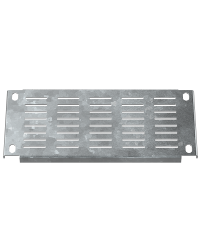 FORMAT Заглушка панели нижней наборной вентилируемой 100мм в шкаф шириной 400мм IEK (FO-00-PLTV-010-040) в Первоуральске Аксессуары для стоек и шкафов Pintop.ru