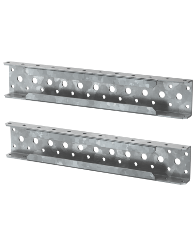 FORMAT Профиль монтажный 50х25 в шкаф 400мм (2шт/упак) IEK (FO-00-PRM-040) в Первоуральске Аксессуары для стоек и шкафов Pintop.ru