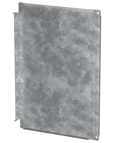 FORMAT Перегородка аппаратного отсека боковая вертикальная сплошная высота 500мм IEK (FO-00-PVHC-050) в Первоуральске Аксессуары для стоек и шкафов Pintop.ru