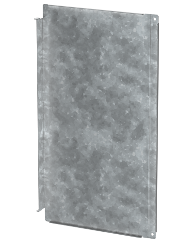 FORMAT Перегородка аппаратного отсека боковая вертикальная сплошная высота 600мм IEK (FO-00-PVHC-060) в Первоуральске Аксессуары для стоек и шкафов Pintop.ru