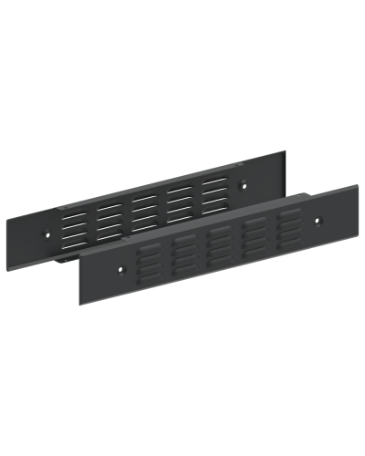 FORMAT Панель цоколя вентилируемая 100х600мм RAL7021 (2шт/компл) IEK (FO-00D-PCV-010-060-7021) в Первоуральске Аксессуары для стоек и шкафов Pintop.ru