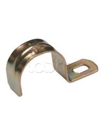 Скоба металлическая однолапковая d14-15 IEK CMAT10-14-100 в Первоуральске Держатели, клипсы, скобы Pintop.ru